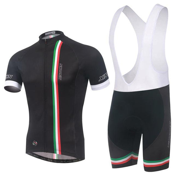Men Cycling Jersey Bib Short Sleeve Sets 2018 Summer Cycling Clothing Kits Male Breathable Mountain Bora Bike Mallot LZ001