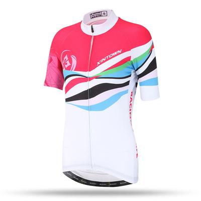 2017 Women Cycling Jersey Short Sleeve Jersey Deep Blue Bike Bicycle Clothing For Spring Summer Autumn