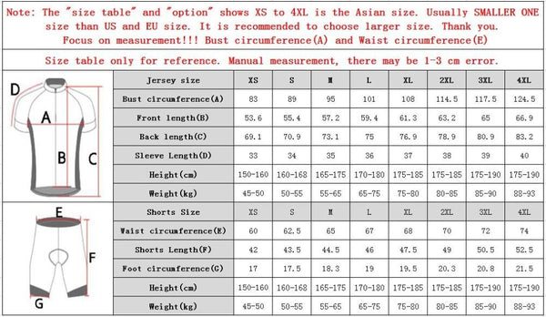 TELEYI Gear Black Cycling Bib Shorts Men bike bicycle padded shorts sleeve Sportswear MTB Clothing men Ropa Ciclismo maillot